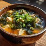 japanese miso soup tofu