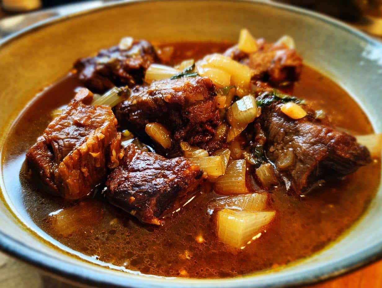 korean short rib soup