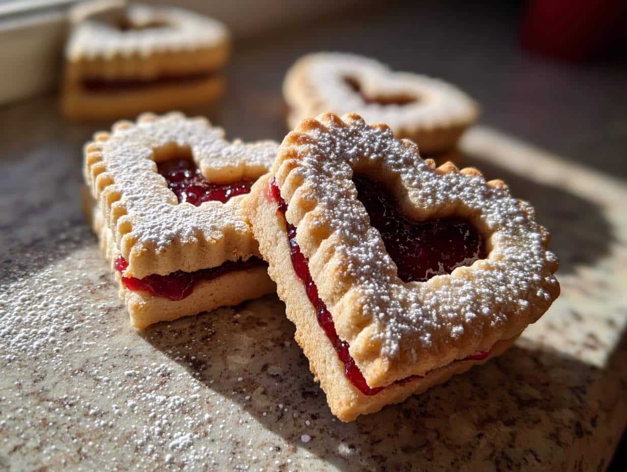 Linzer Cookies Raspberry Jam: 5 Steps to Sweet Bliss 3 linzer cookies raspberry jam