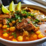 mexican pozole soup hominy