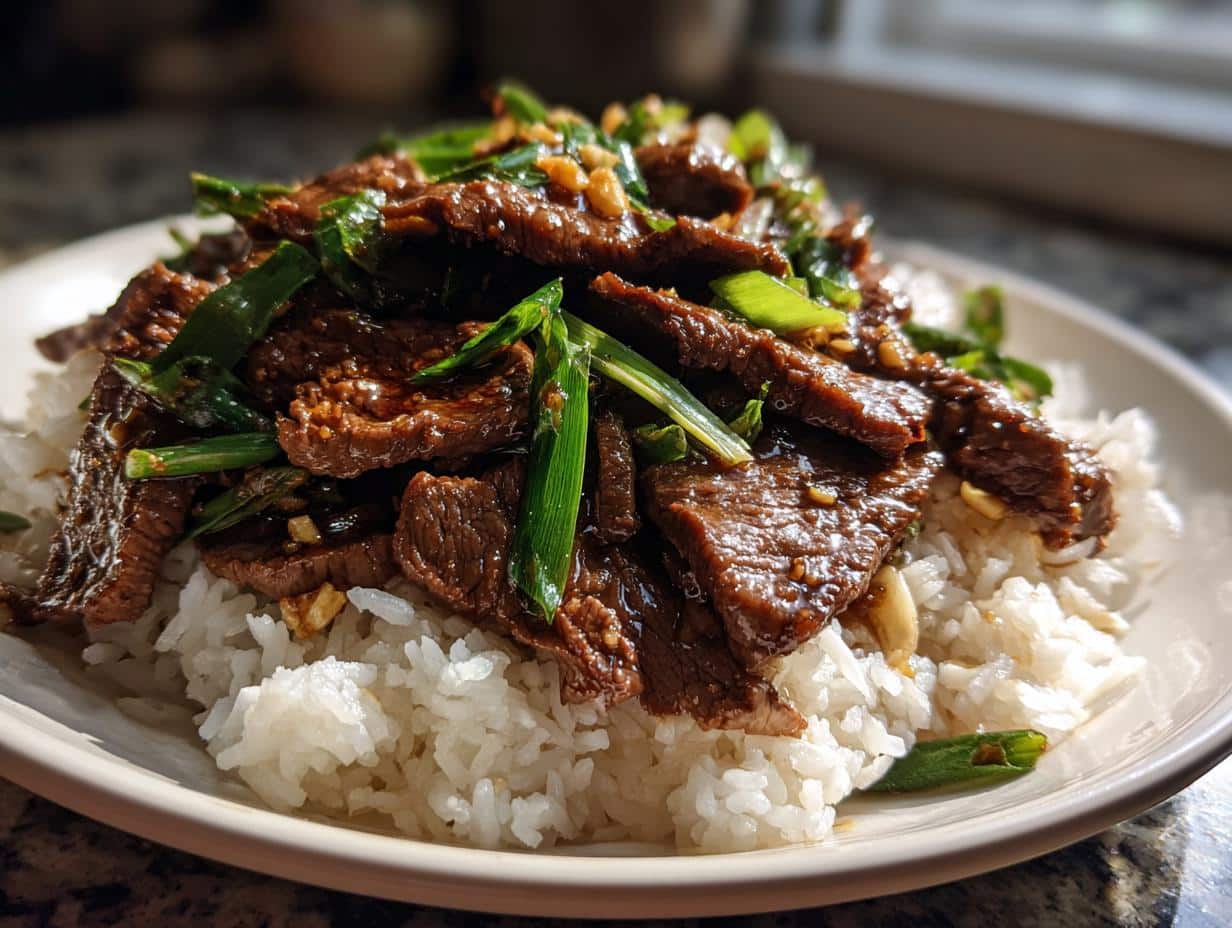 mongolian beef recipe takeout