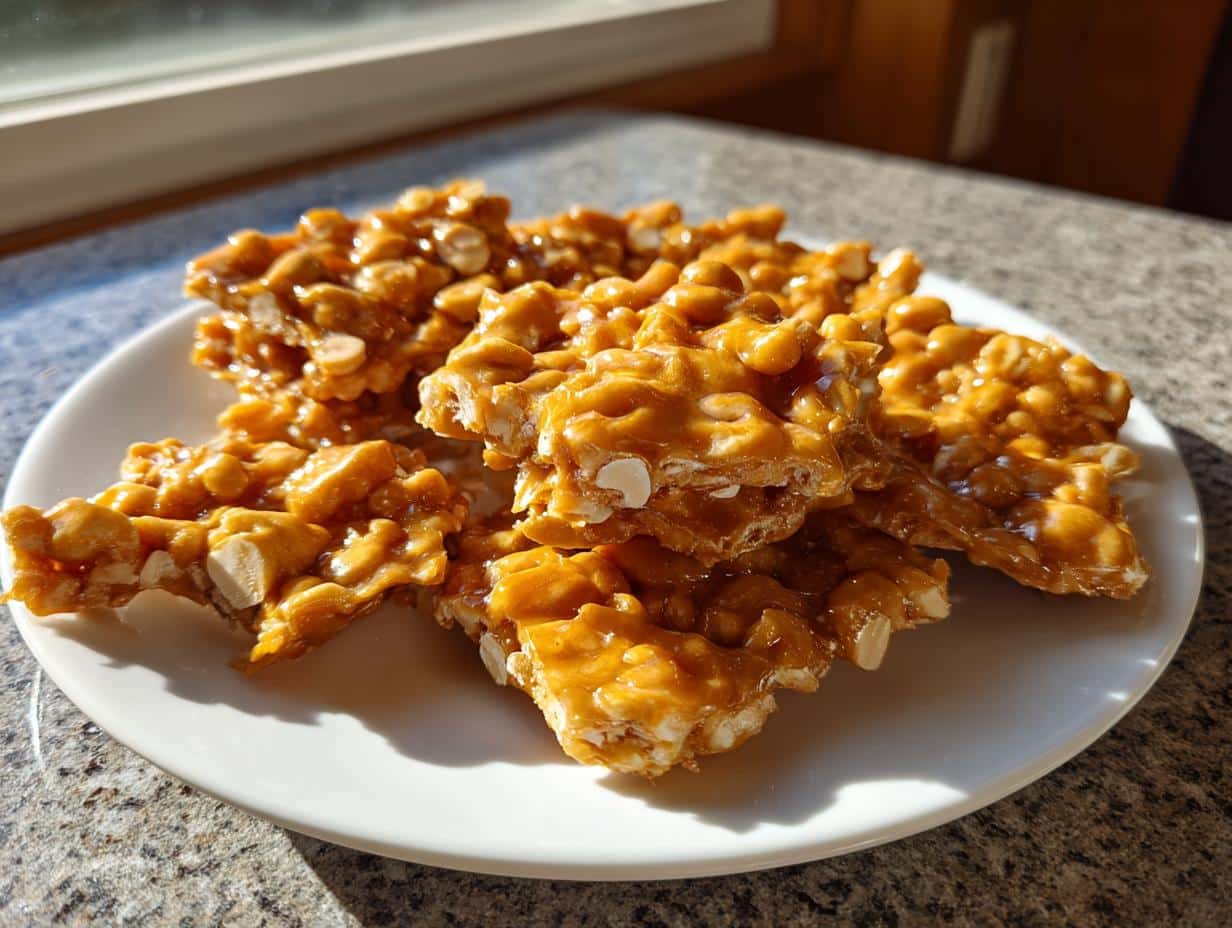 peanut brittle homemade