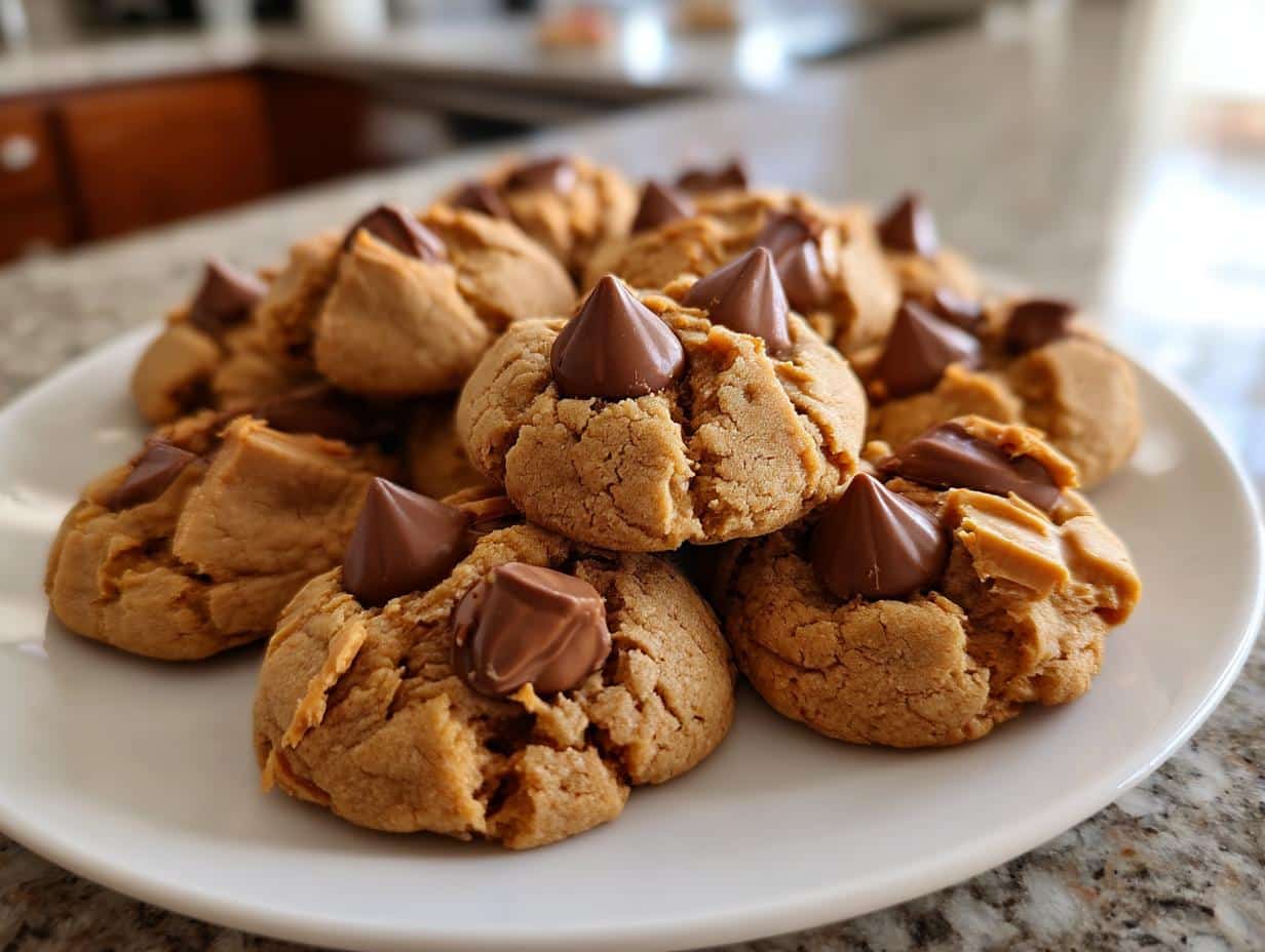 peanut butter kiss cookies