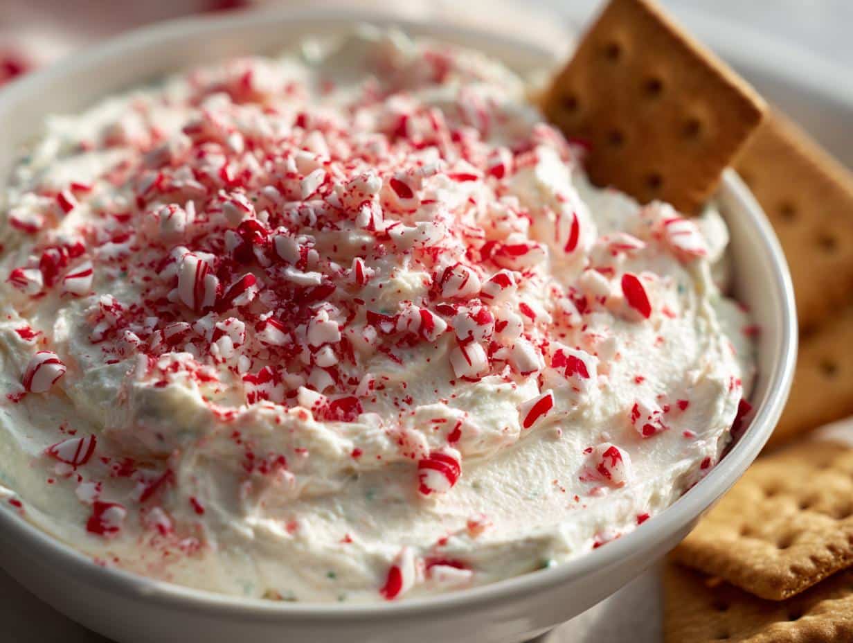 peppermint cheesecake dip