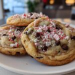 peppermint chocolate chip cookies