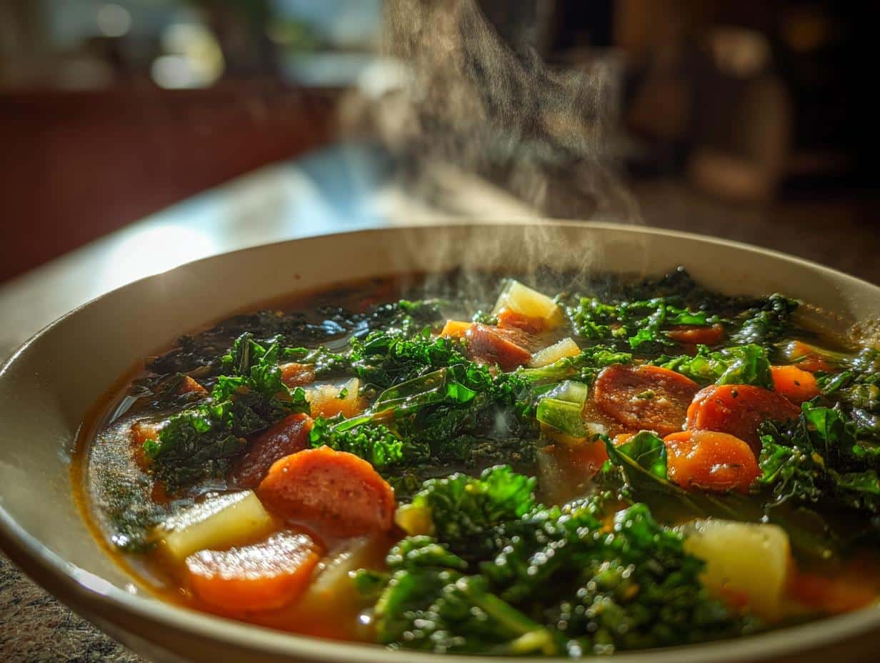portuguese kale soup caldo verde