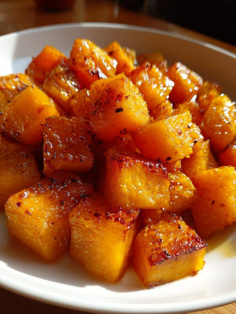 roasted butternut squash maple - detail 1