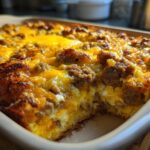 sausage egg breakfast casserole protein
