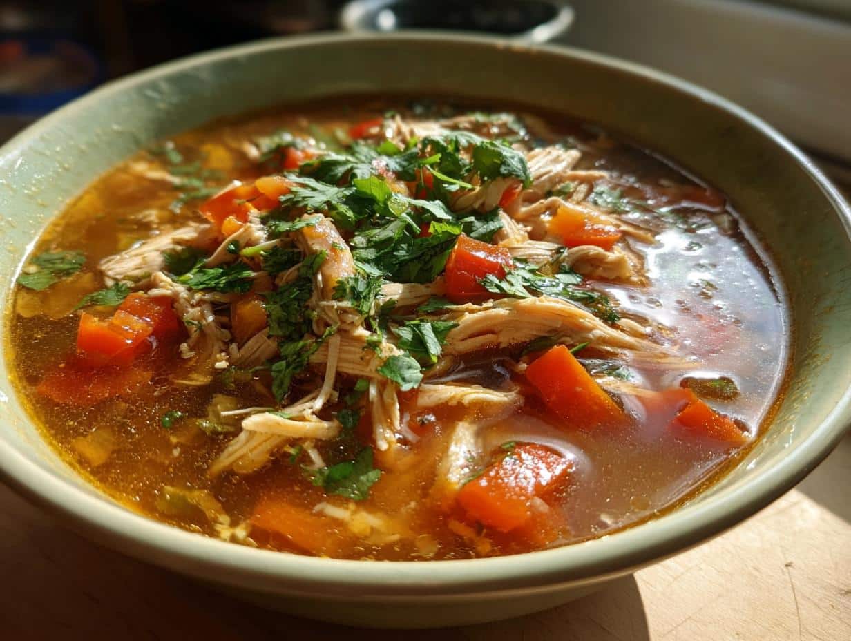 Spicy Chicken Lime Soup: 5 Comforting Ingredients to Love 3 spicy chicken lime soup
