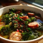 spicy sausage kale soup