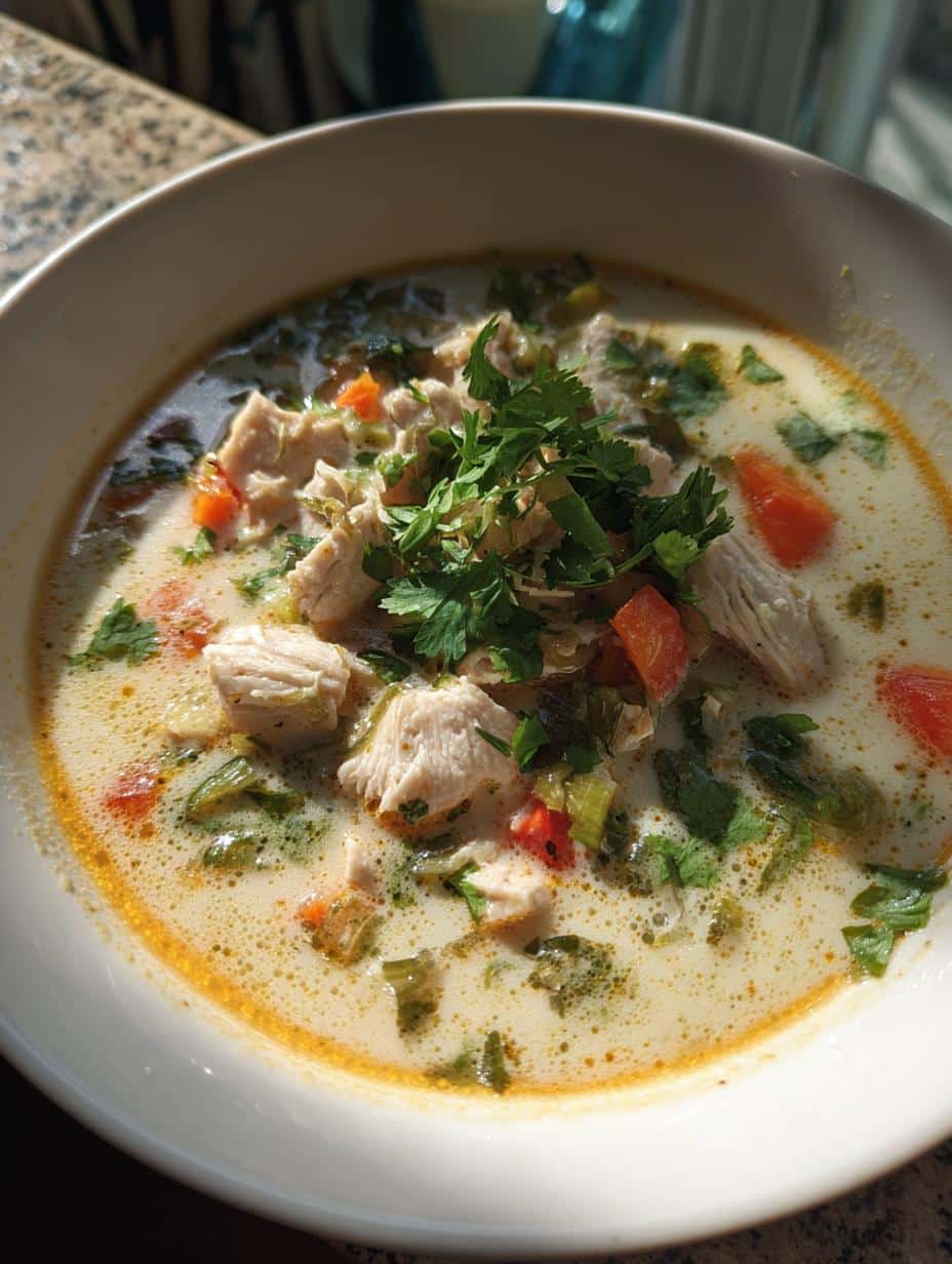 Thai Tom Kha Gai Soup: 5 Steps to Comforting Bliss 4 thai tom kha gai soup - detail 1