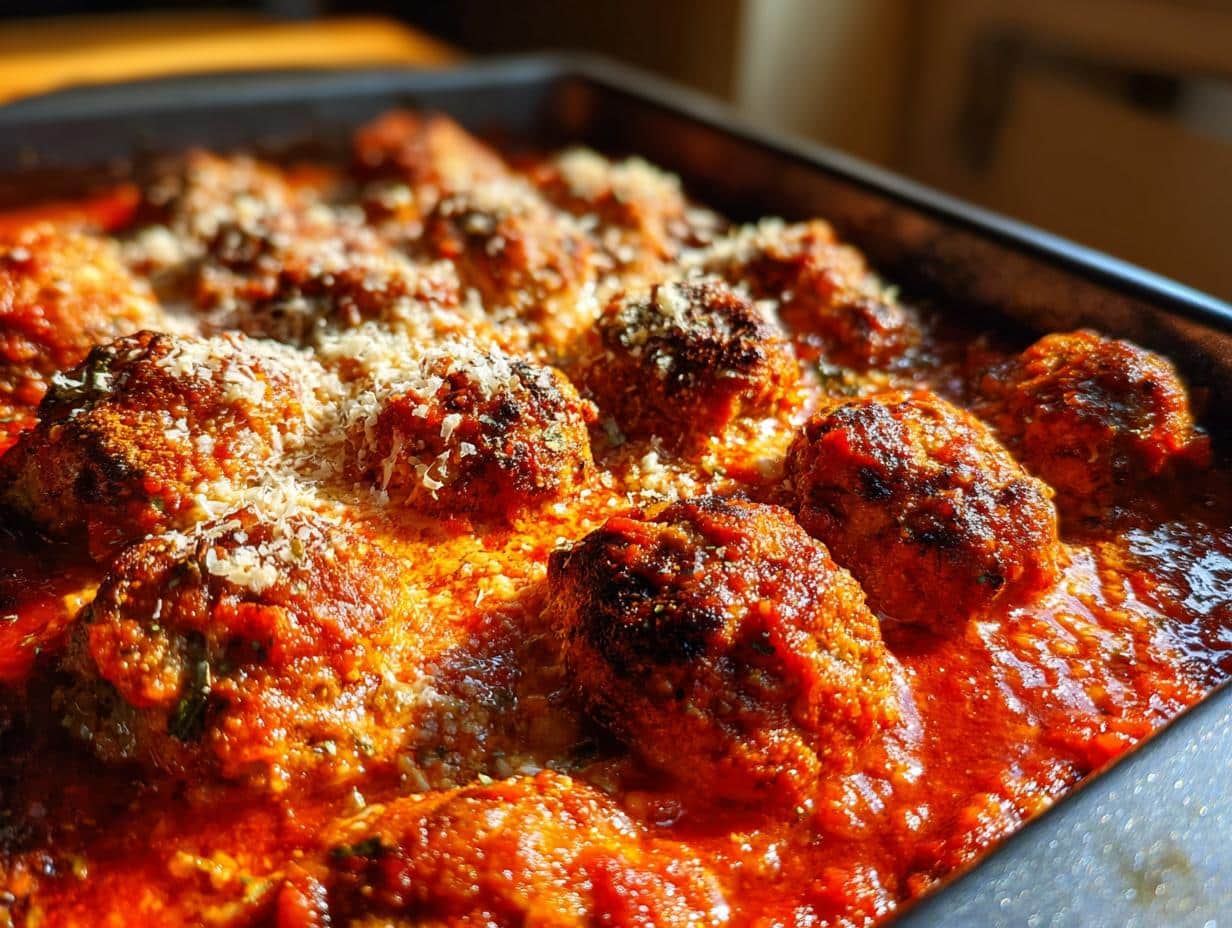 turkey meatballs marinara sauce