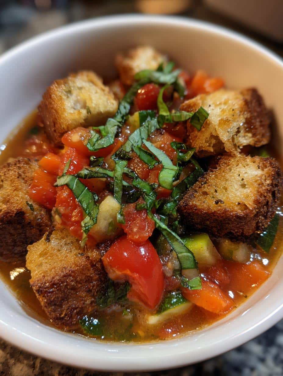 tuscan ribollita bread soup - detail 1