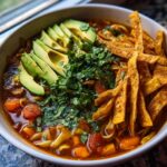 vegan tortilla soup