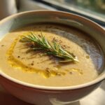 white bean rosemary soup