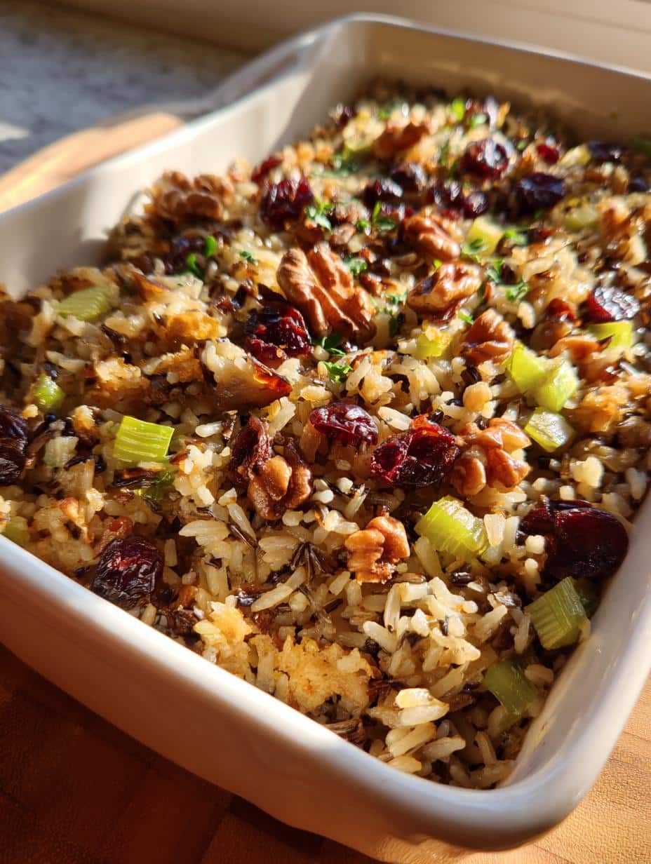 wild rice stuffing christmas - detail 1
