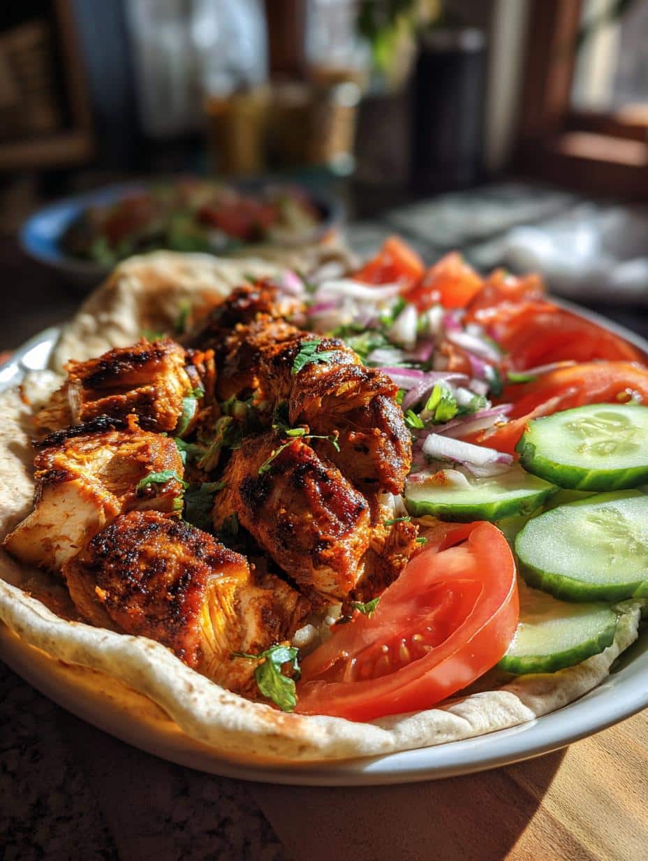 Air Fryer Chicken Shawarma - detail 1