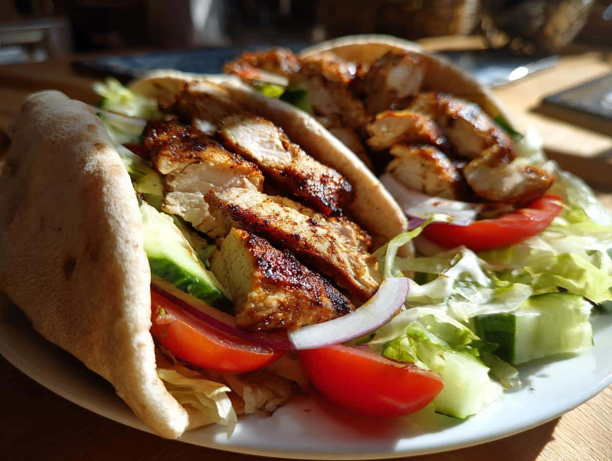 Air Fryer Chicken Shawarma