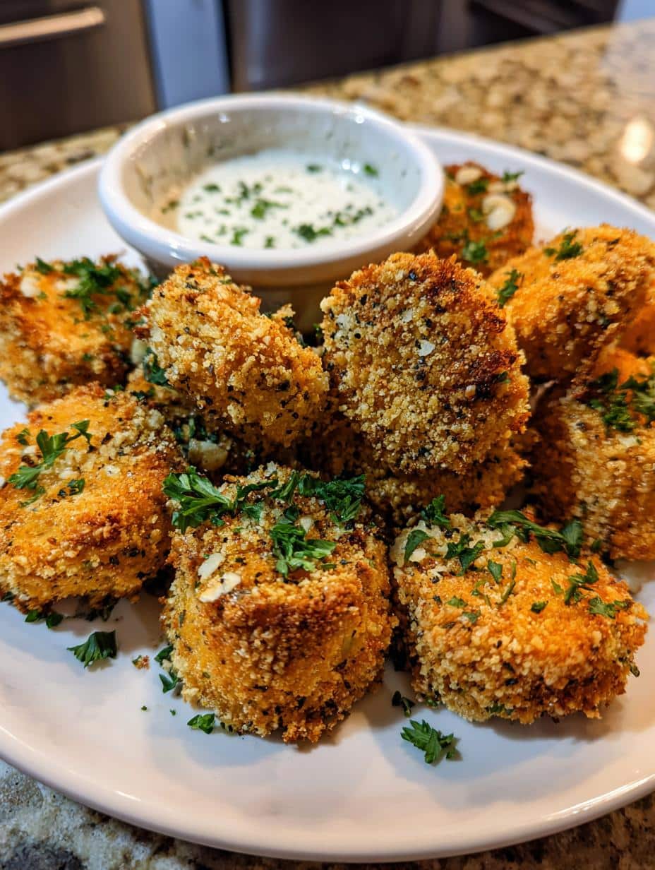 Air Fryer Chickpea Nuggets - detail 1
