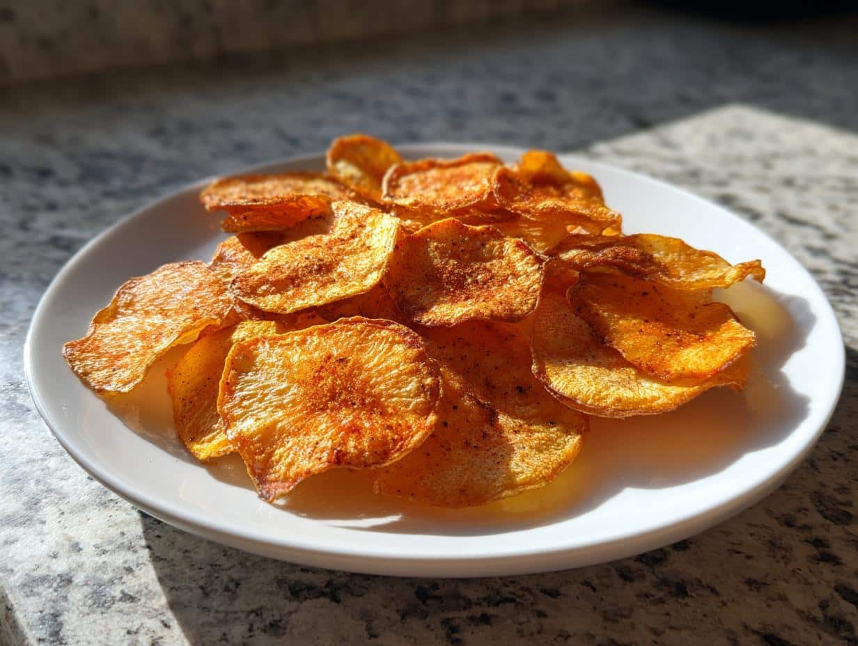 Air Fryer Radish Chips