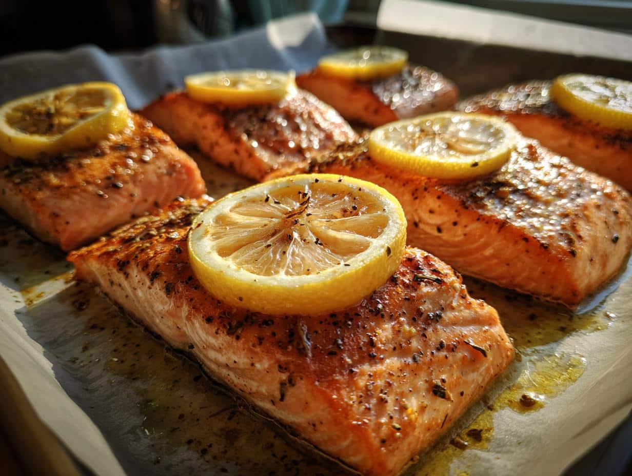 Baked Salmon Fillets (Weekly Batch): 7 Reasons to Love Them 3 Baked Salmon Fillets (Weekly Batch)