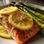 Baked Salmon with Asparagus
