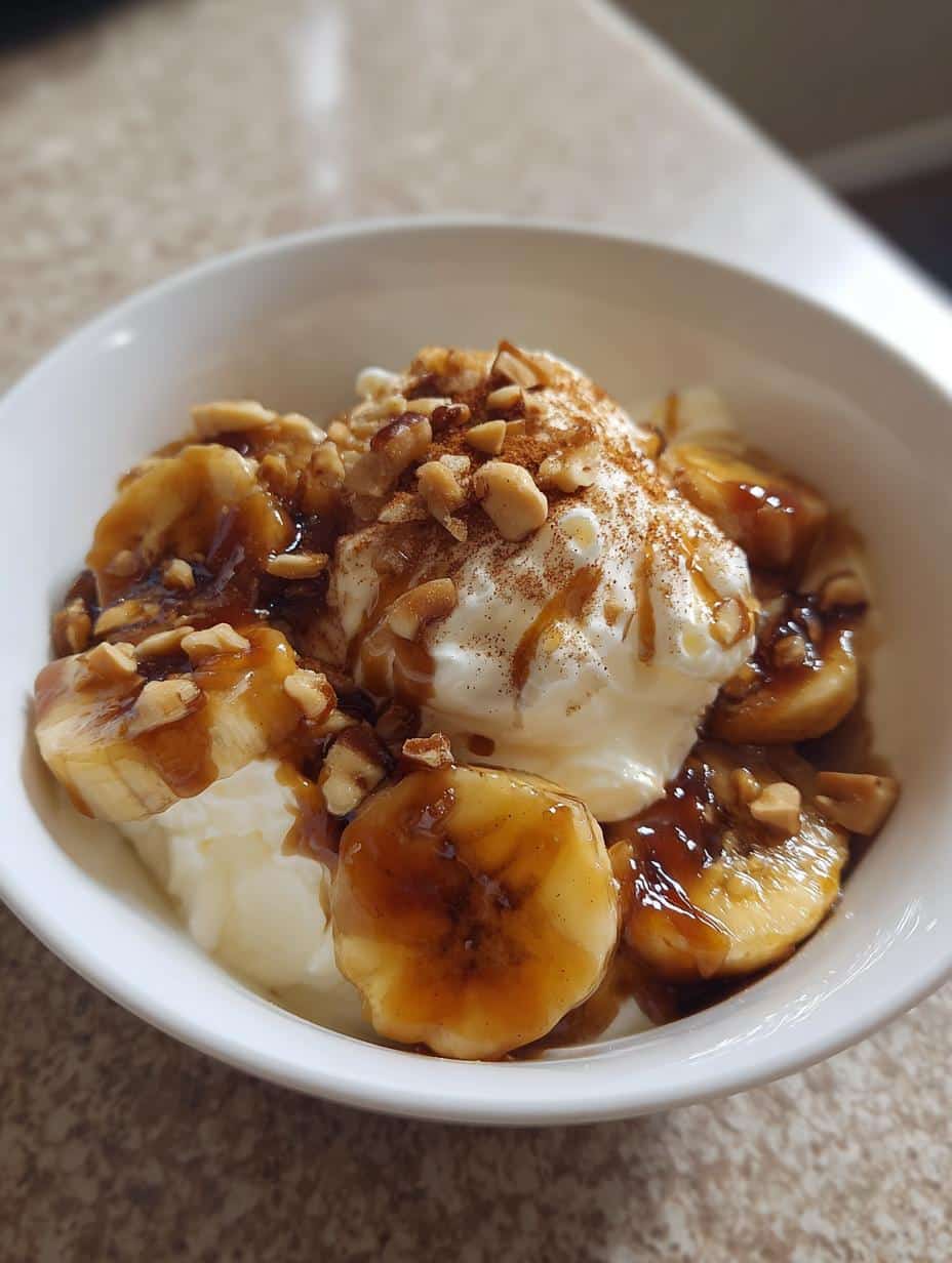 Cottage Cheese Banana Foster Bowl: 7 Delicious Reasons to Try 4 Cottage Cheese Banana Foster Bowl - detail 1