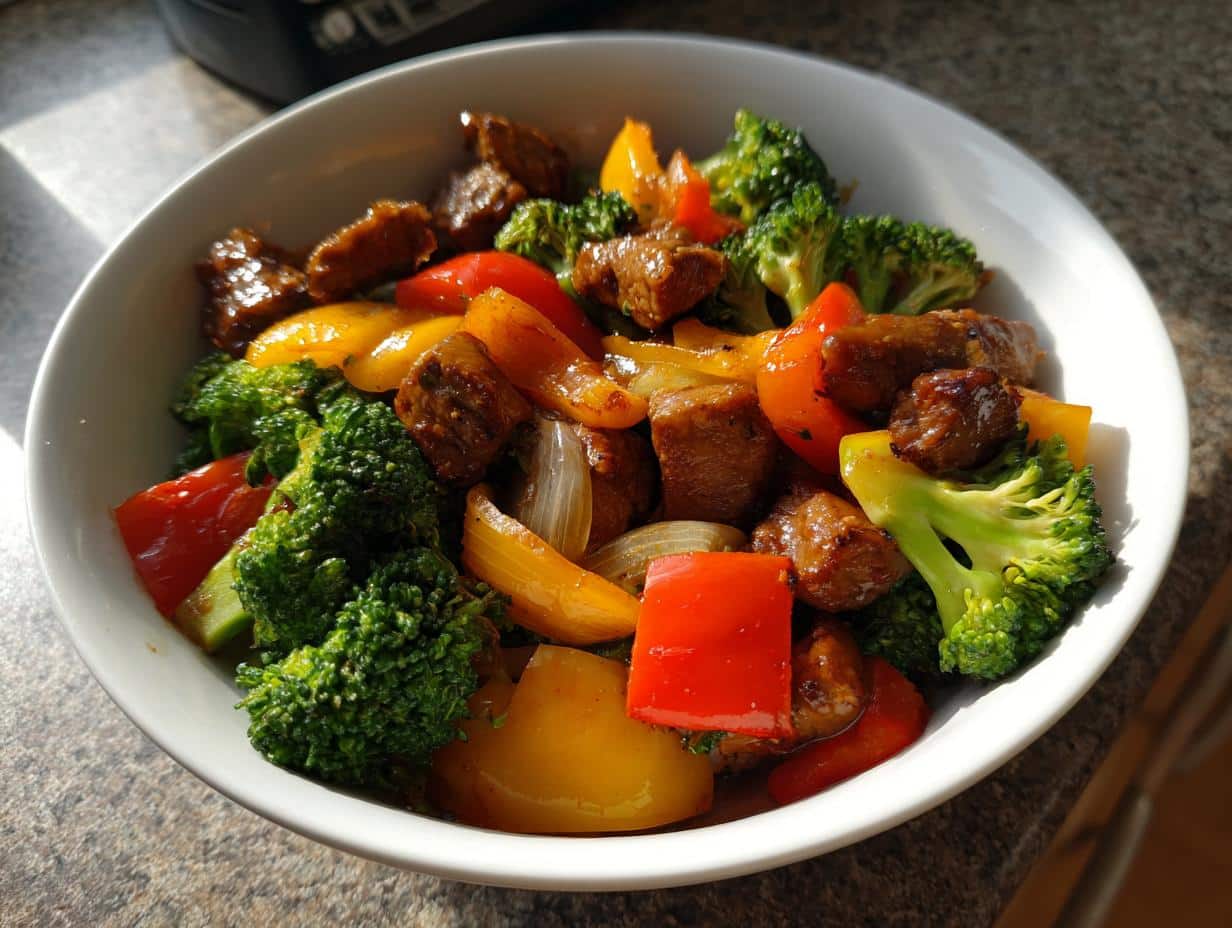 High-Protein Seitan Stir-Fry (50g)