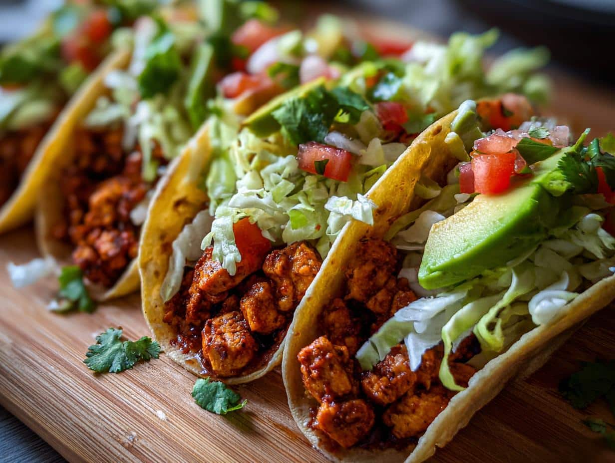 Protein Tempeh Tacos (30g)