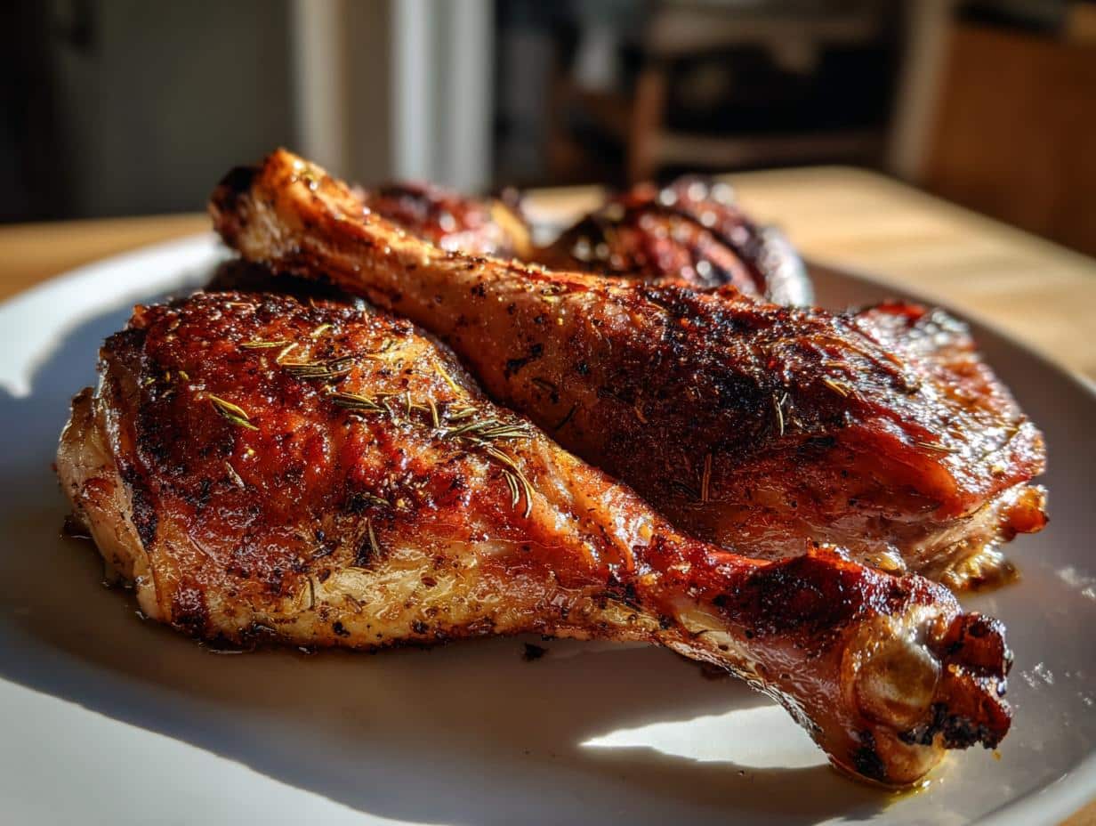 Roasted Turkey Legs (45g Protein)
