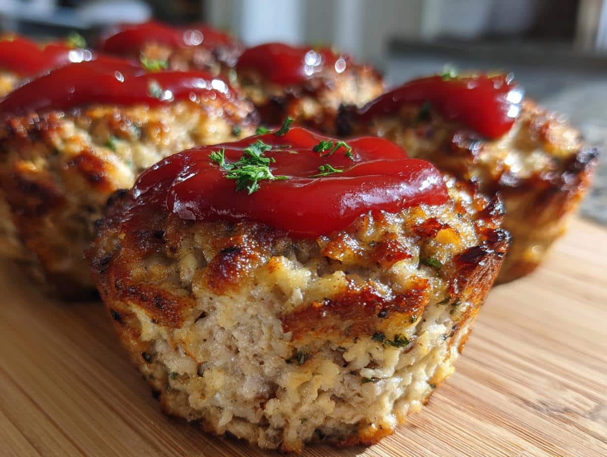 Turkey Meatloaf Muffins