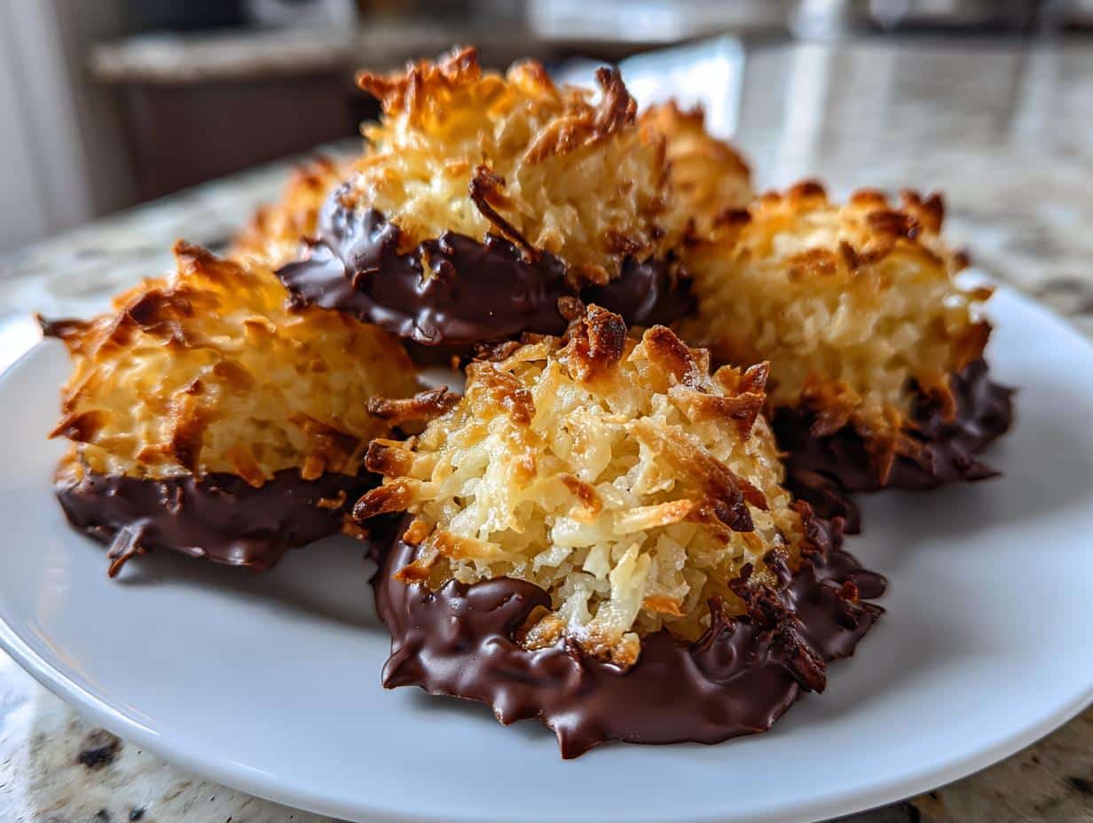 coconut haystacks chocolate