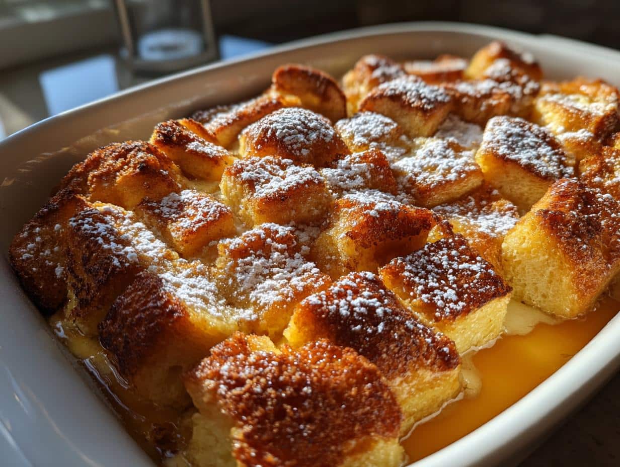 eggnog french toast casserole