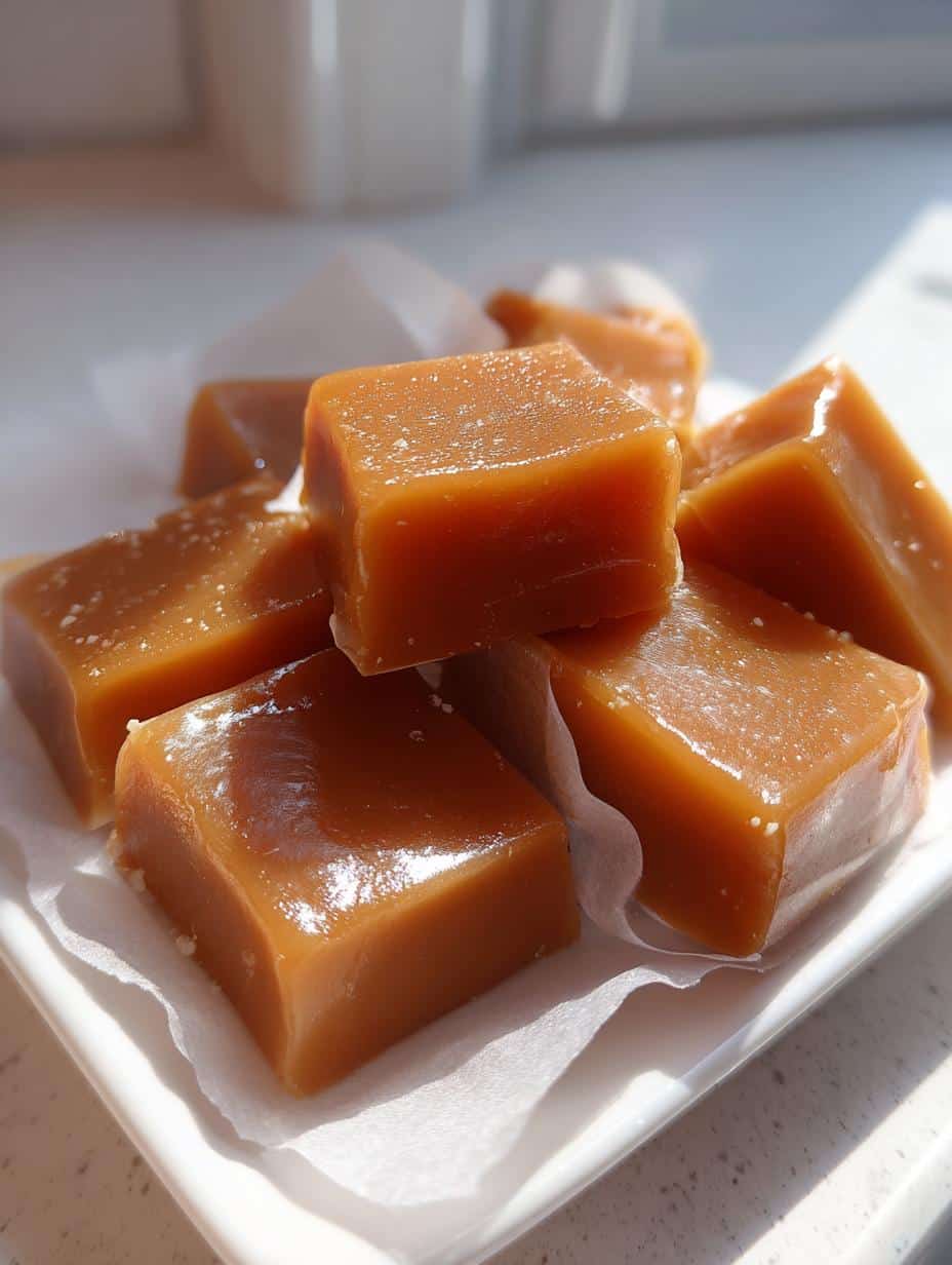 holiday caramels wrapped - detail 1