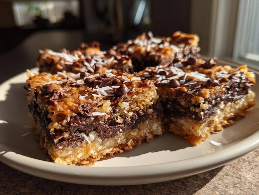 holiday magic bars layered