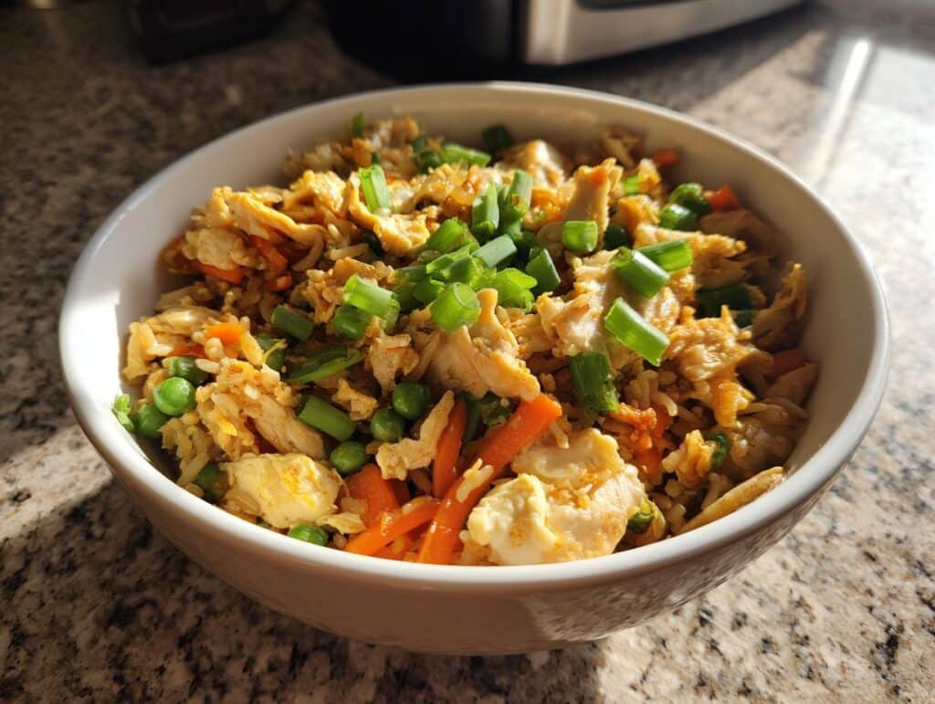 Asian Chicken Fried Rice