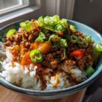 Bang Bang Ground Turkey Rice Bowls