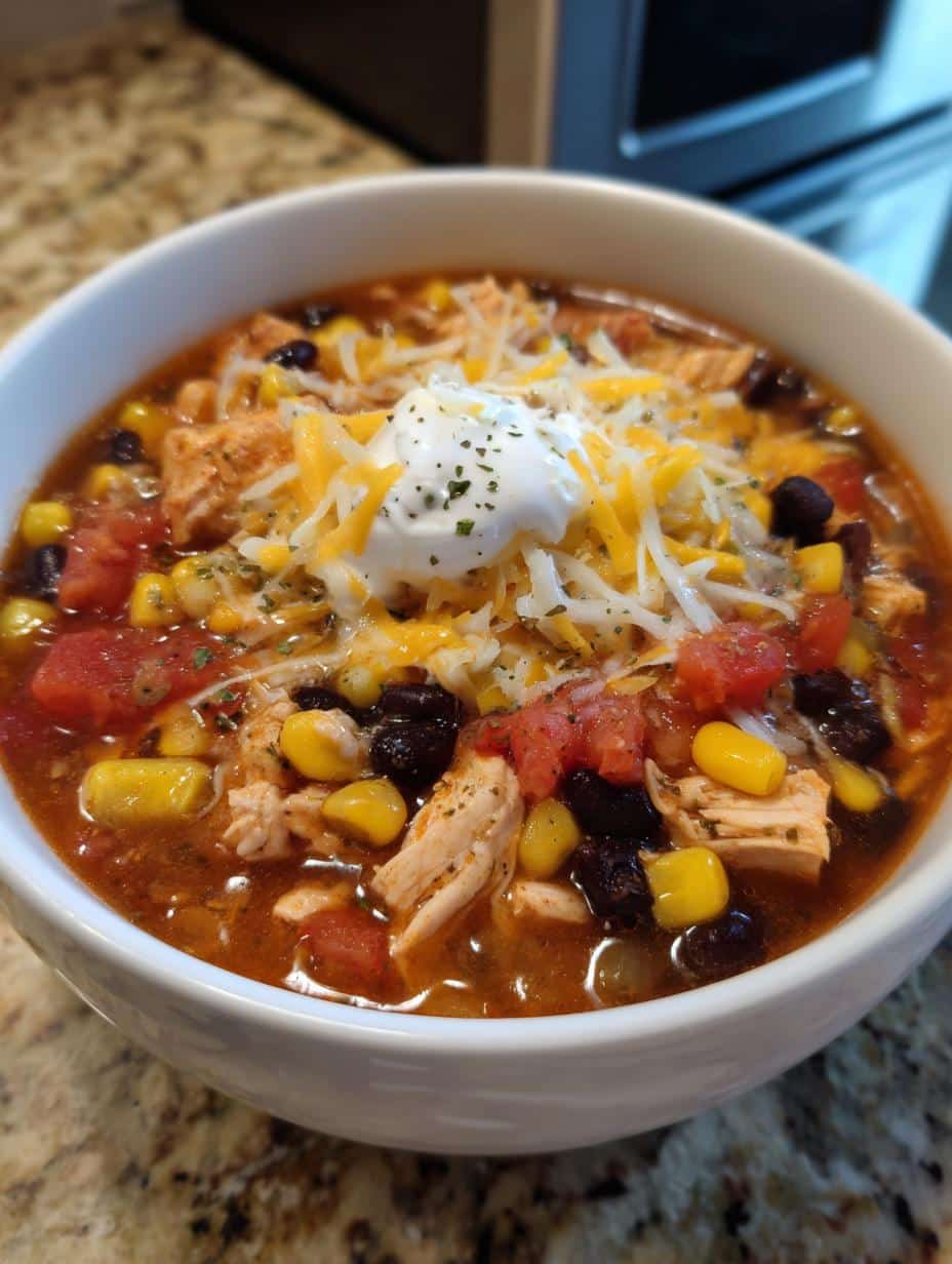 Chicken Taco Soup - detail 1