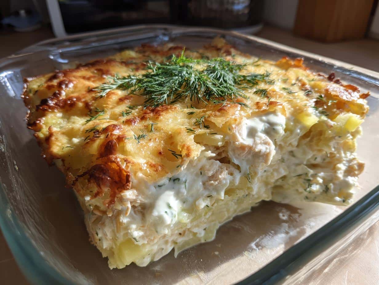 Chicken Tzatziki Casserole