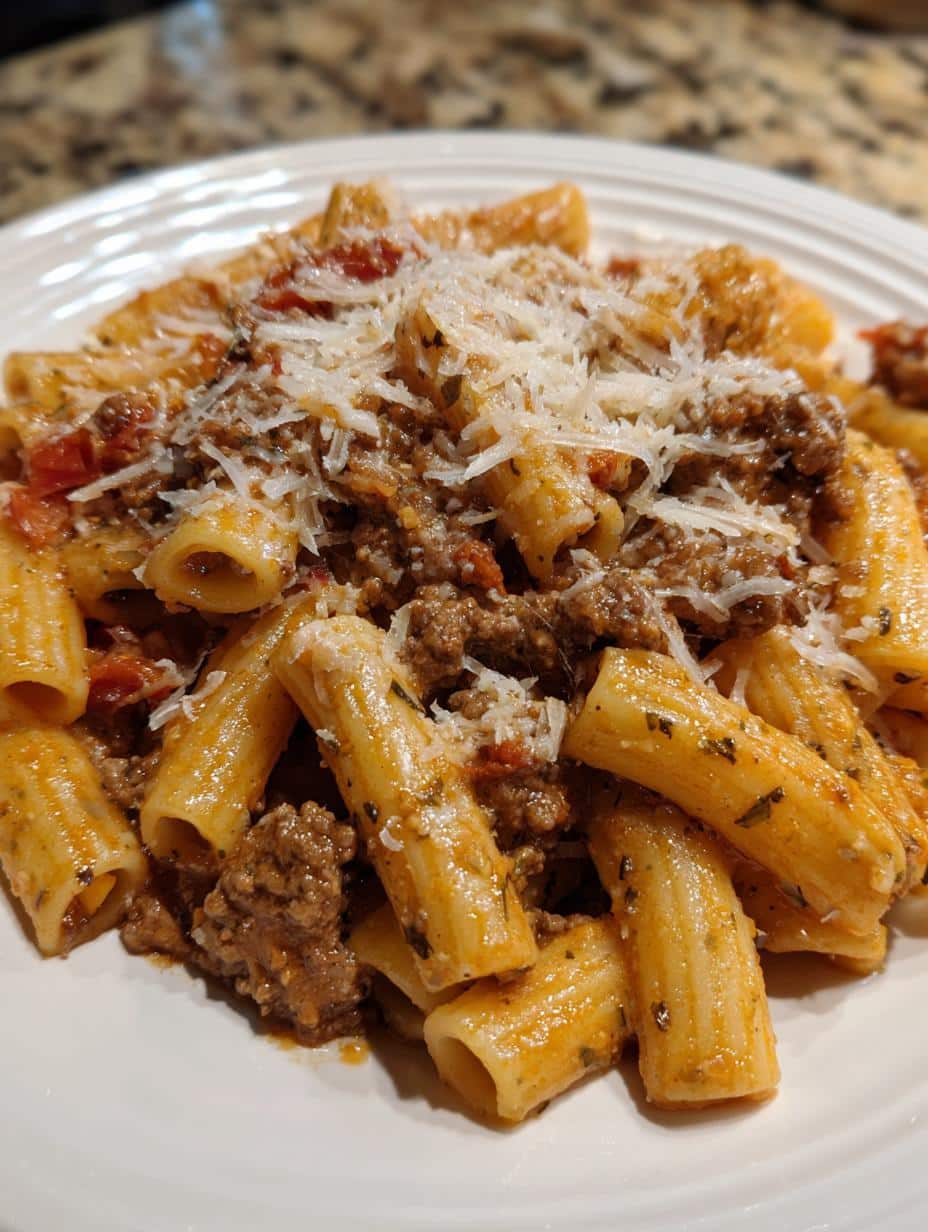 Creamy Beef Pasta - detail 1