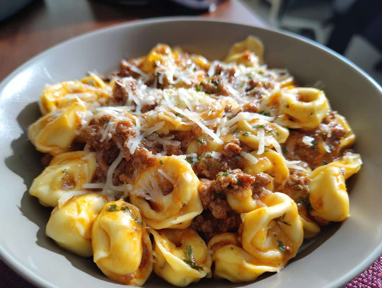 Creamy Beef and Cheese Tortellini: 7 Steps to Comforting Bliss 3 Creamy Beef and Cheese Tortellini