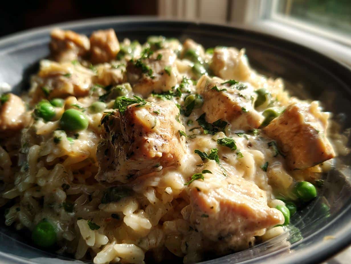 Creamy Chicken with Rice