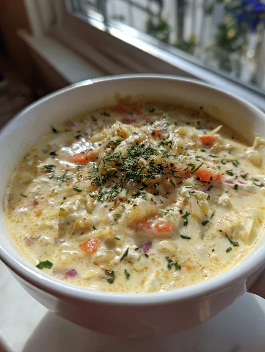 Creamy Cottage Cheese Soup Recipe - detail 1