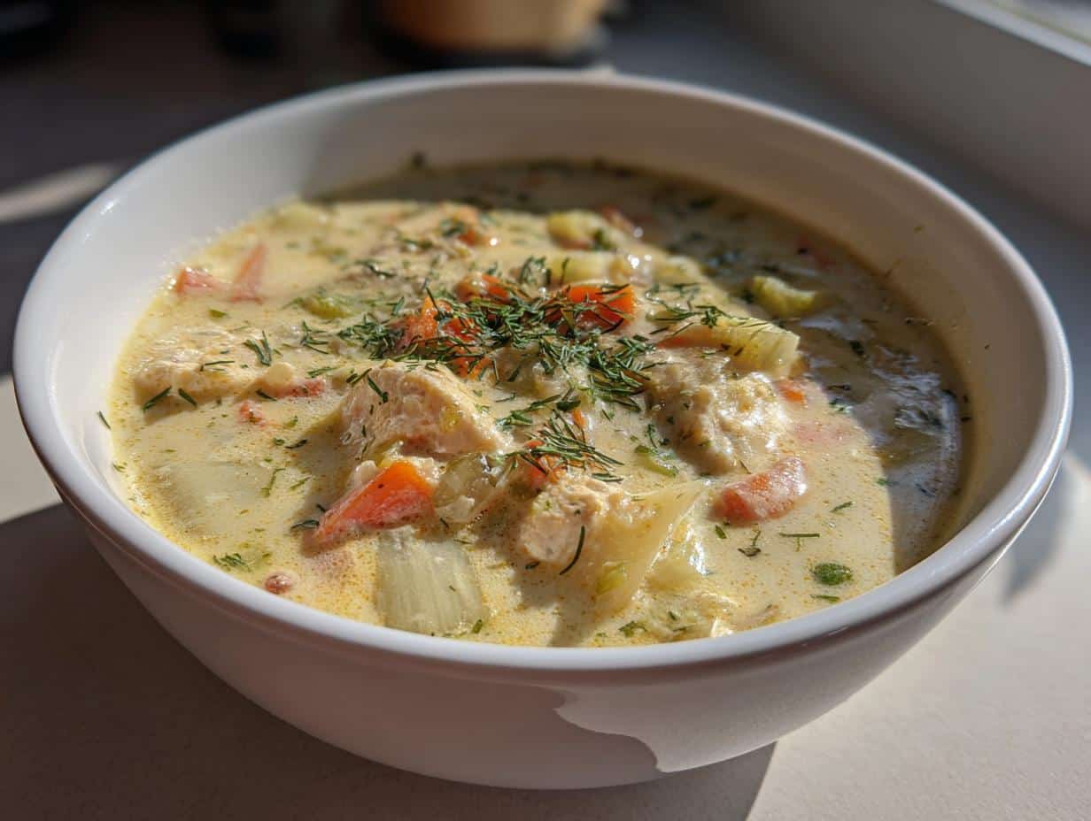 Creamy Cottage Cheese Soup Recipe