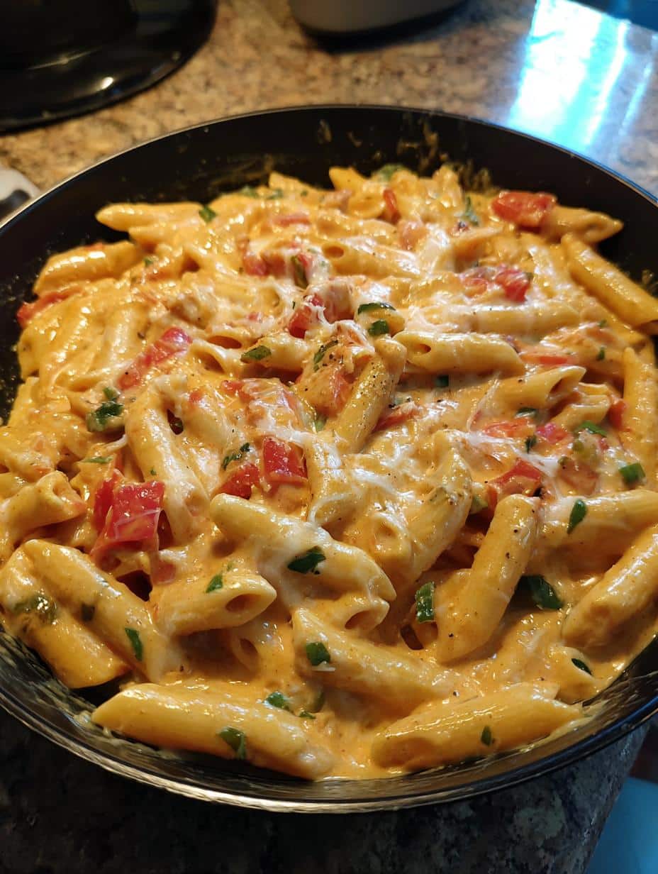 Creamy Rotel Pasta - detail 1