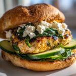 Greek Chicken Burgers