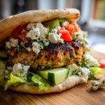 Greek Chicken Burgers