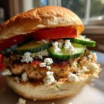 Greek-Style Chicken Burgers