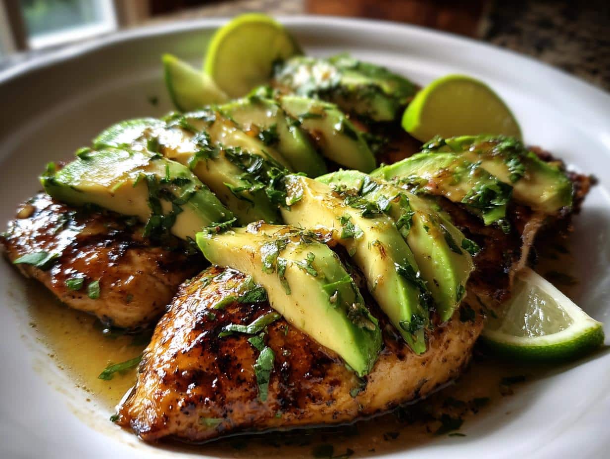 Grilled California Avocado Chicken