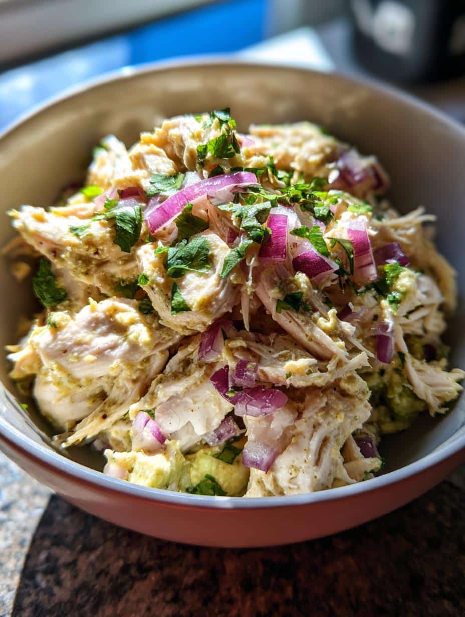 Healthy Avocado Chicken Salad - detail 1